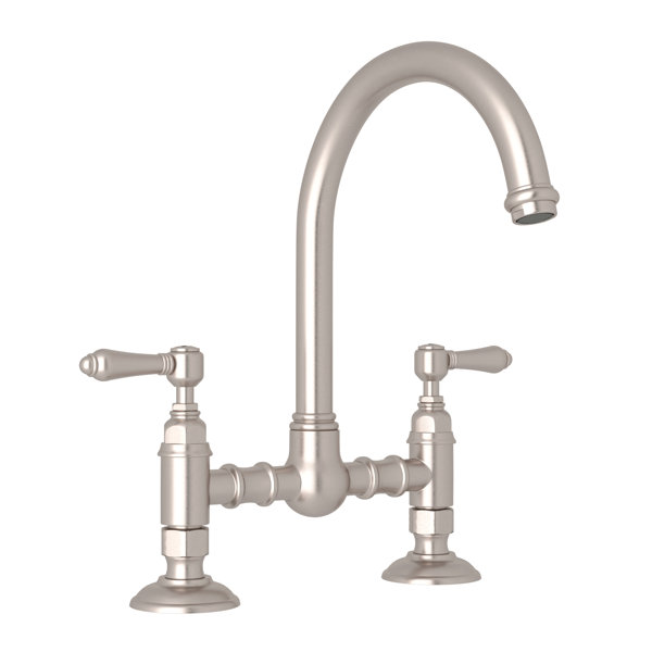 Rohlet San Julio GKIT1655LMPN-2 - Système De Robinet Eau Chaude Cuisine - Nickel Poli